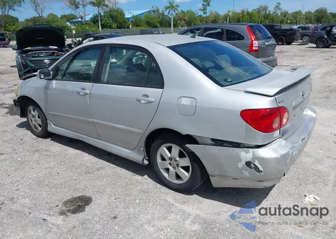 2005 Toyota Corolla S z USA, uszkodzony, nr VIN 1NXBR32E35Z417181